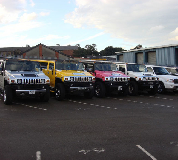 Jeep Limos and 4x4 Limos in Belfast
